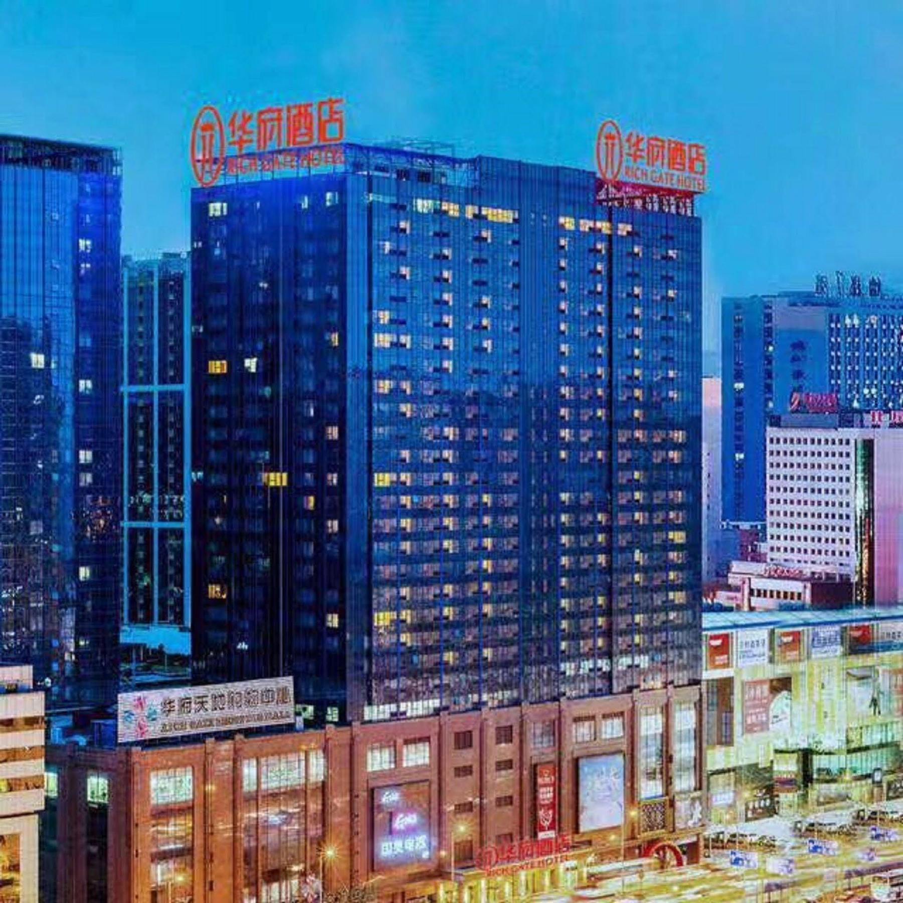 Shenyang Rich Gate Hotel Buitenkant foto
